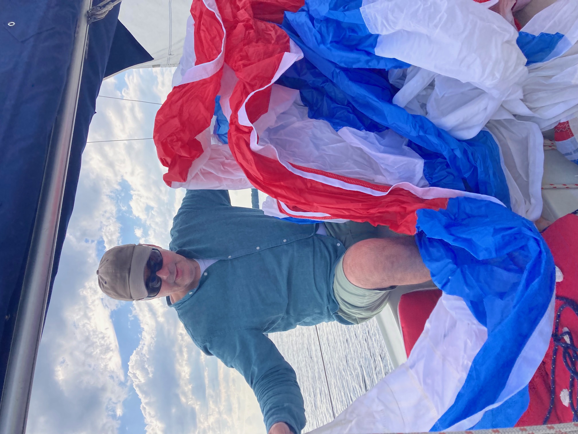 Gewurschtel mit dem Spinnaker